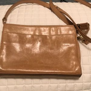 Hobo Crossbody leather neutral